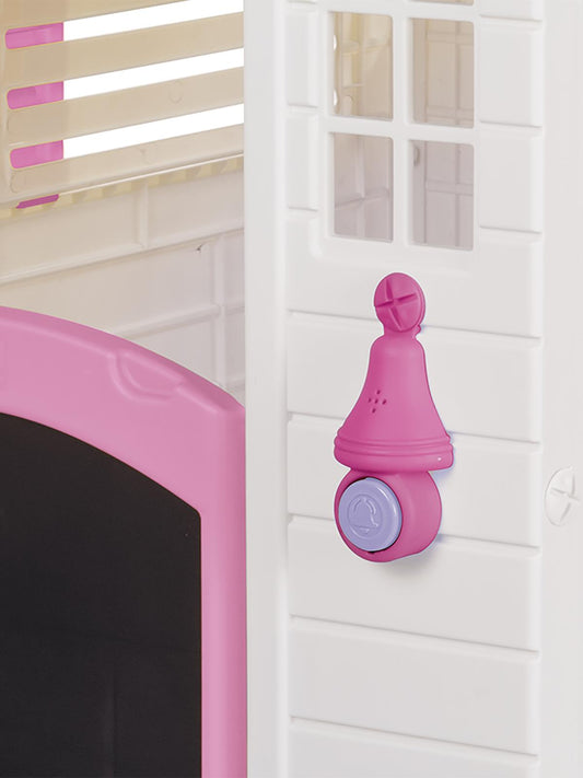Dolu Oyuncak Oyuncak Aksesuarlı Oyun Evi - Pembe