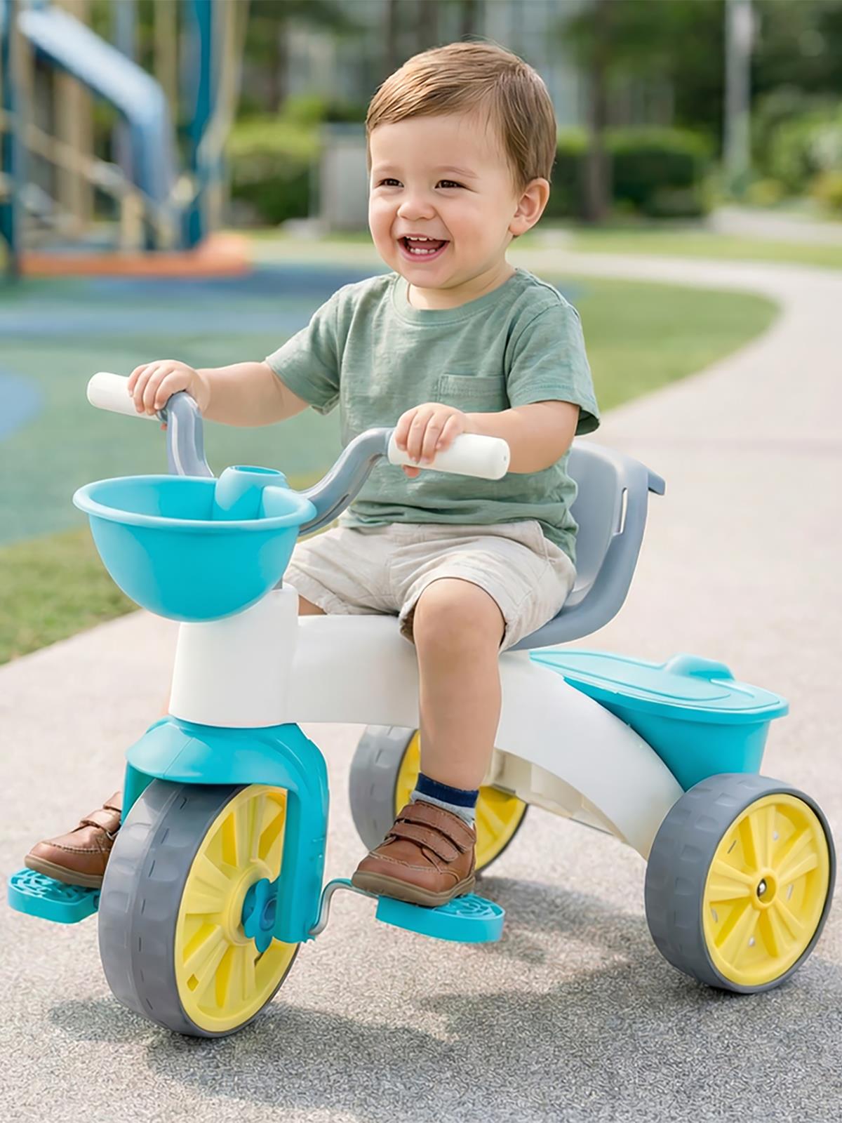 Dolu Oyuncak 3 Teker Pedallı Bisiklet