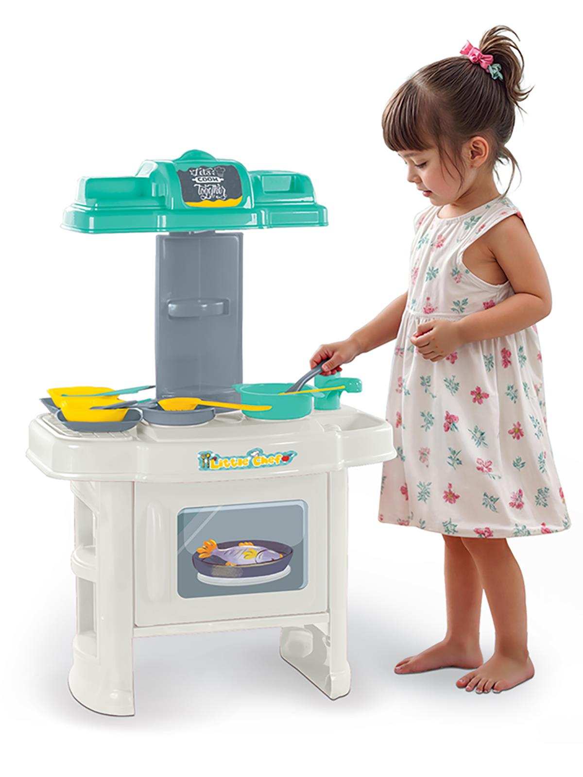 Dolu Şefin Mutfak Seti  - Yeşil