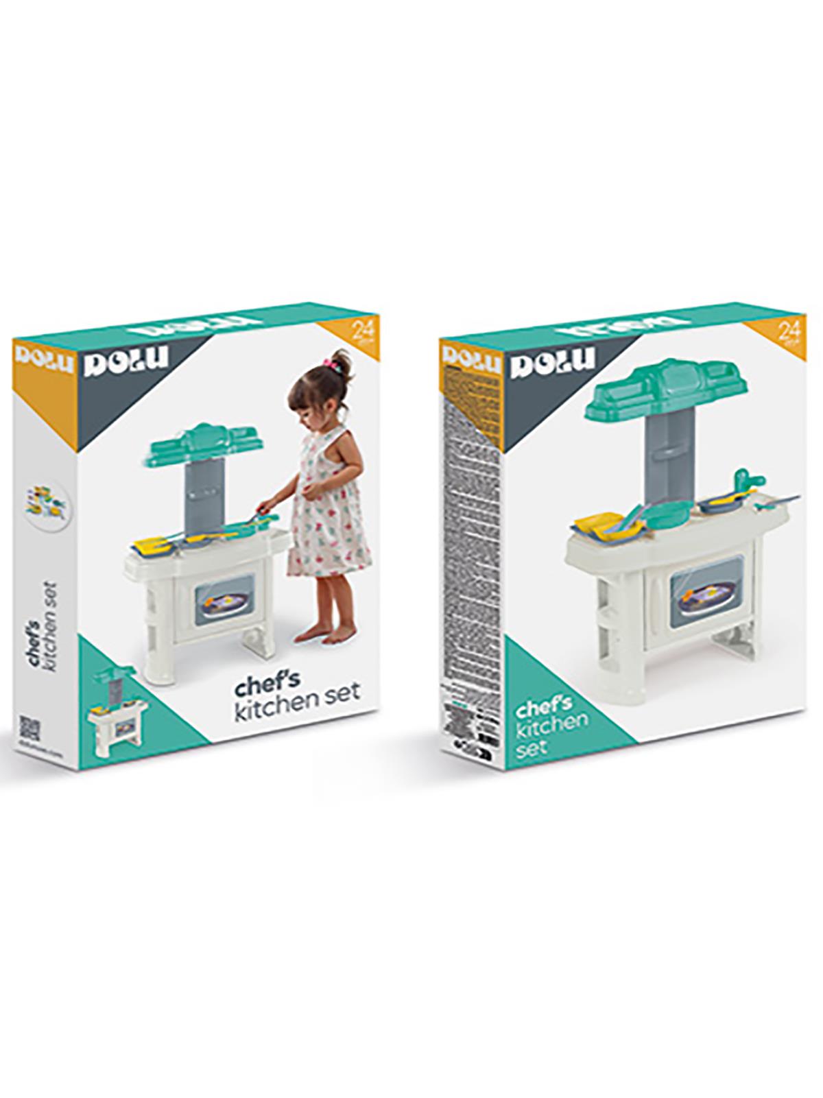 Dolu Şefin Mutfak Seti  - Yeşil