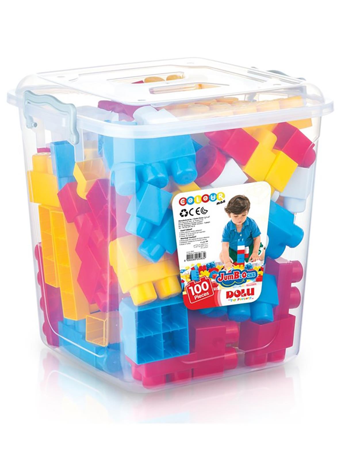 Dolu Oyuncak Sandıkta Mega Blok 100 Parca