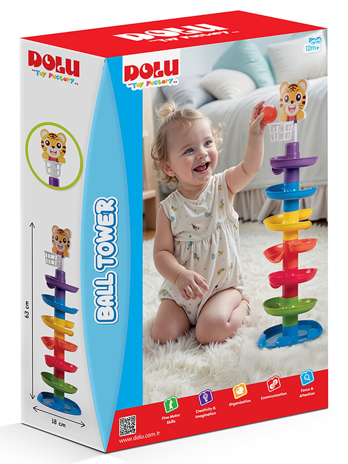 Dolu Oyuncak Top Kulesi