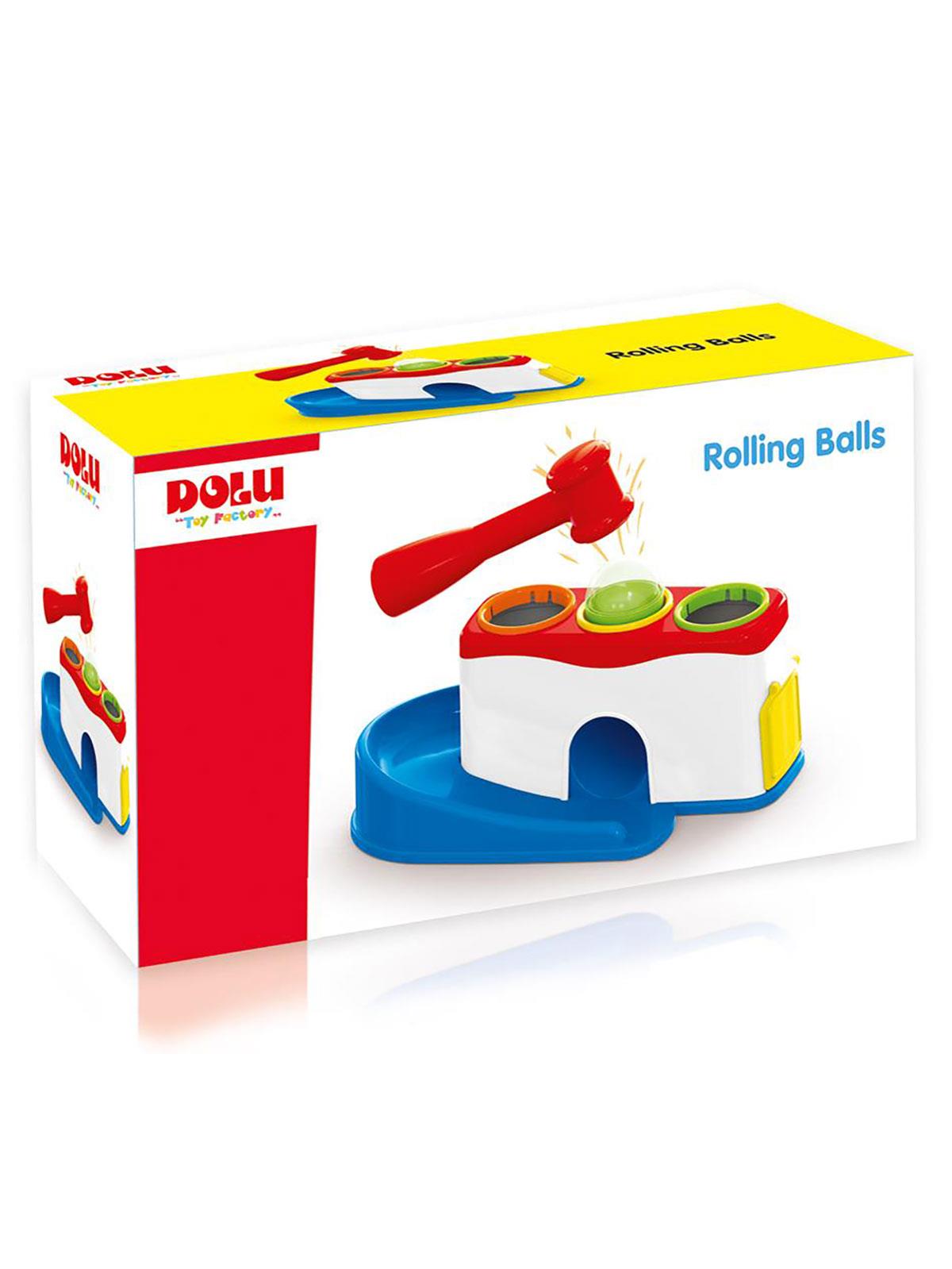 Dolu Oyuncak  Vur Yuvarla 1+ Yaş  - Yeşil