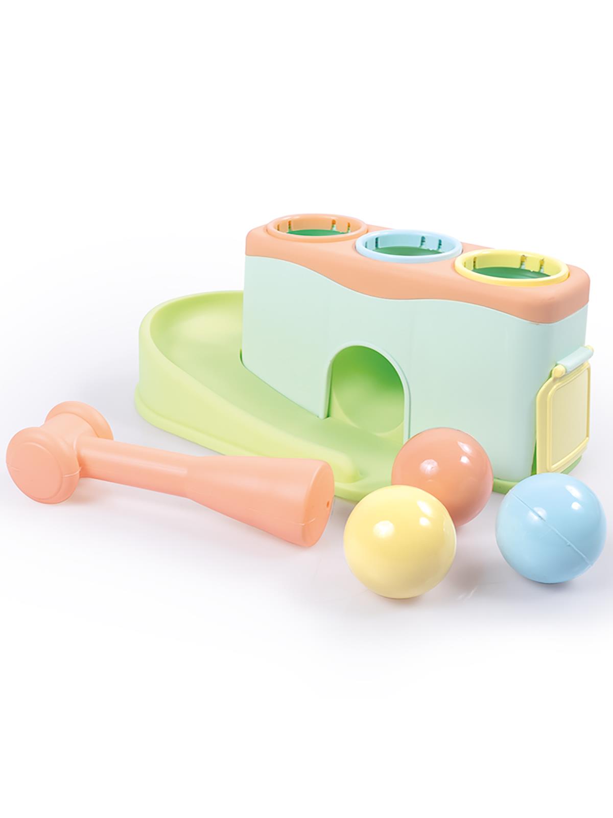 Dolu Oyuncak  Vur Yuvarla 1+ Yaş  - Yeşil