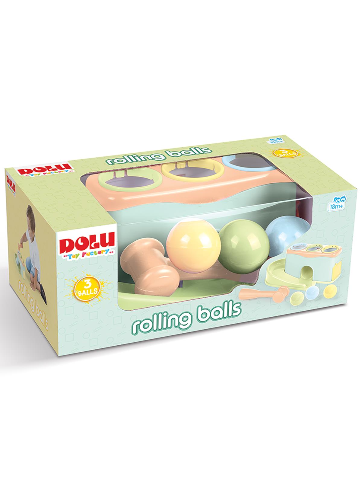 Dolu Oyuncak  Vur Yuvarla 1+ Yaş  - Yeşil