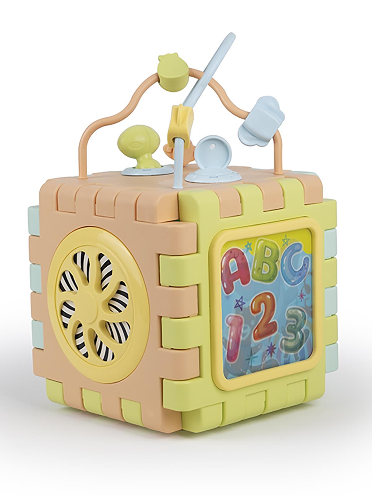 Dolu Oyuncak Eğitici Küp Ve Puzzle