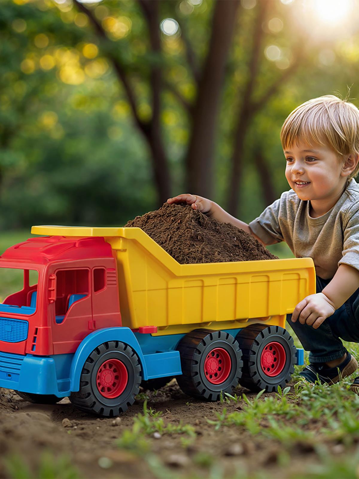 Dolu Oyuncak Tıpper Truck