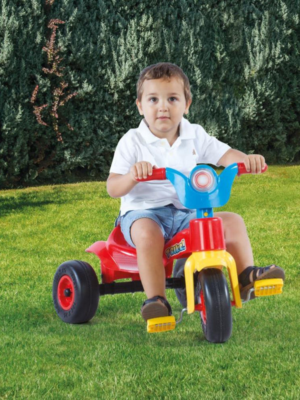 Dolu İlk Bisikletim 3 Tekerlekli Çizgili