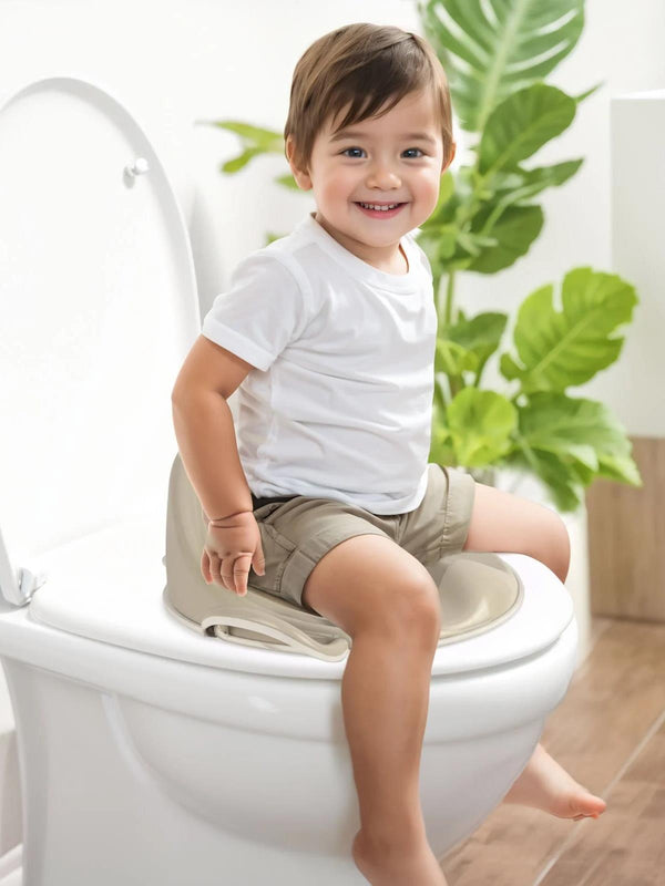 Dolu Nuve Yüksek Sırtlık Tuvalet Eğitim Adaptörü - Yeşil