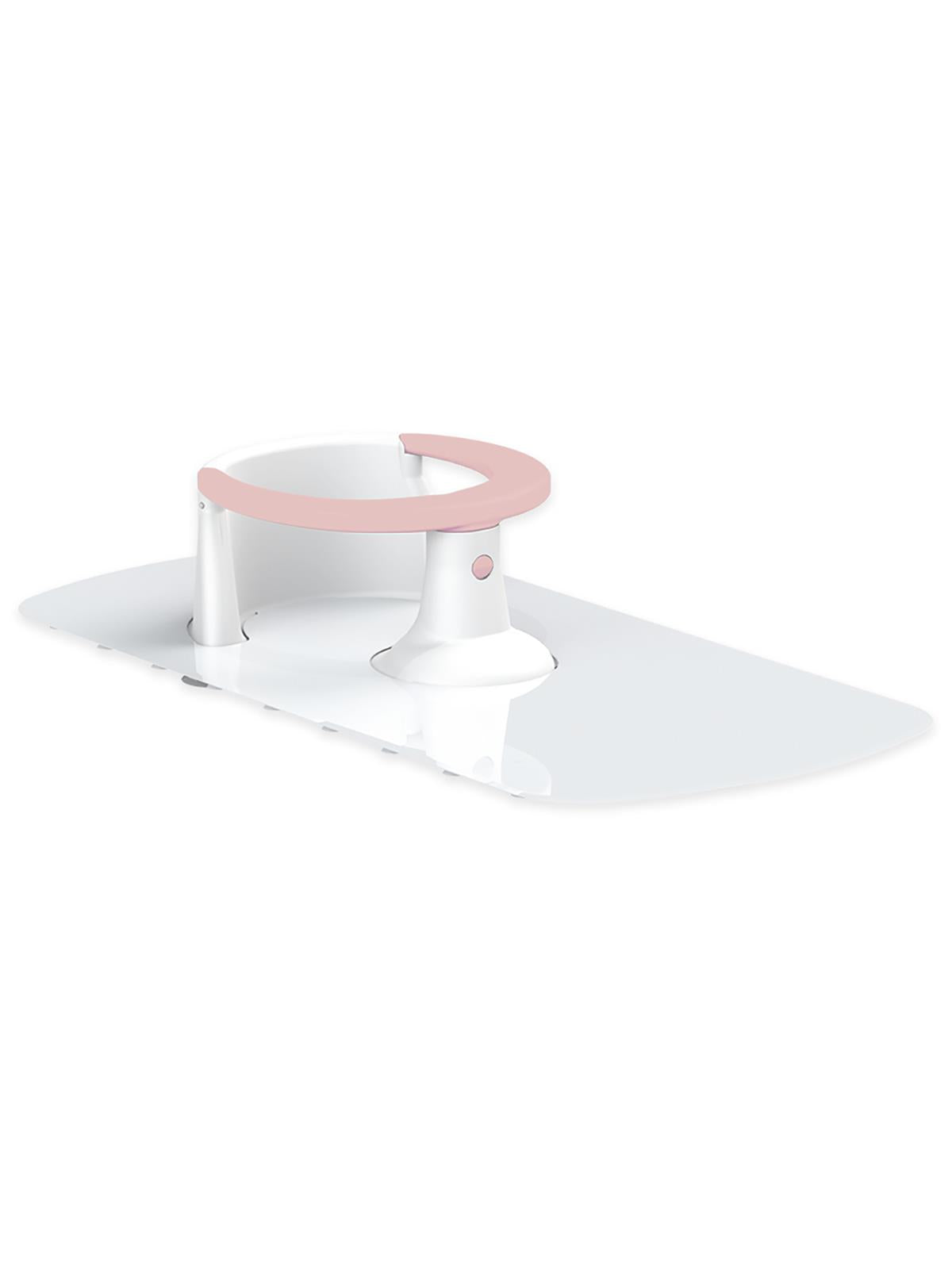 Dolu Kaymaz Önleyici Banyo Oturağı  - Pembe