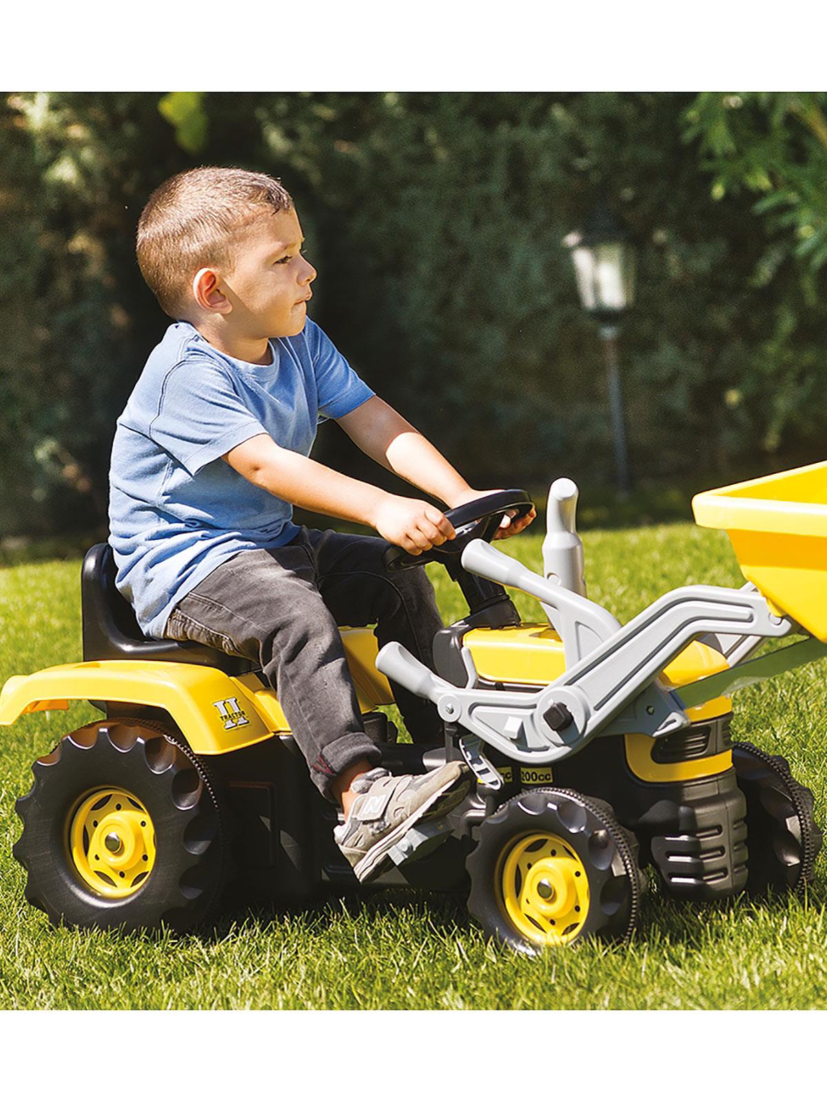 Dolu Kepcelı Pedallı Traktor