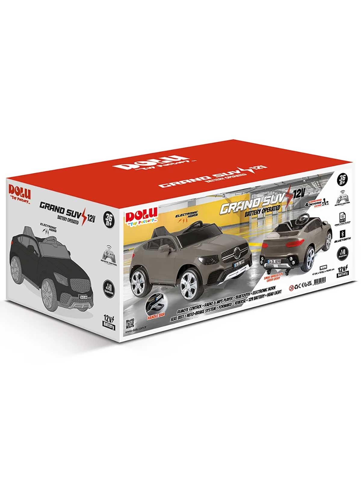 Dolu Grand SUV 12 Volt Uzaktan Kumandalı Akülü Araba - Kahverengi