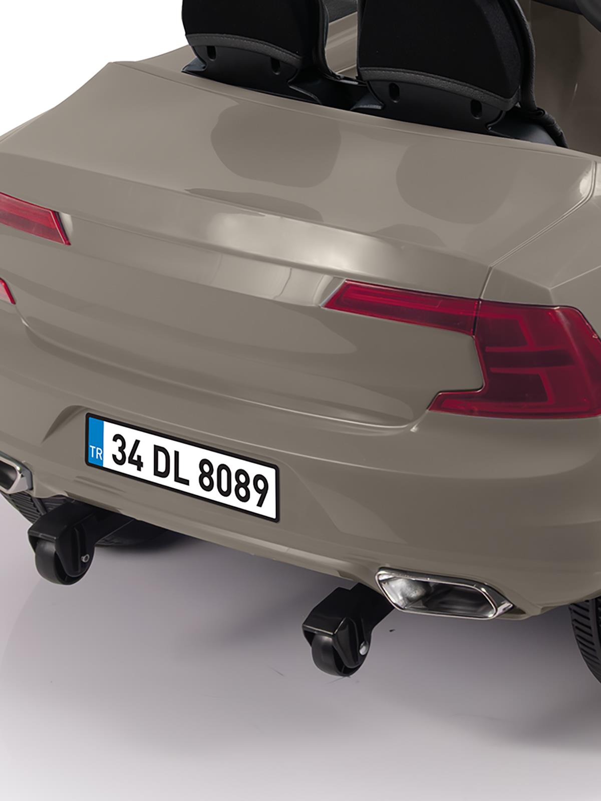 Dolu Oyuncak Grandex 12 Volt Uzaktan Kumandalı Akülü Araba - Gri