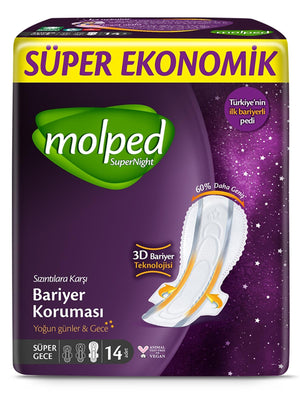 Molped Süpernight Süper Gece 14'lü S.Eko