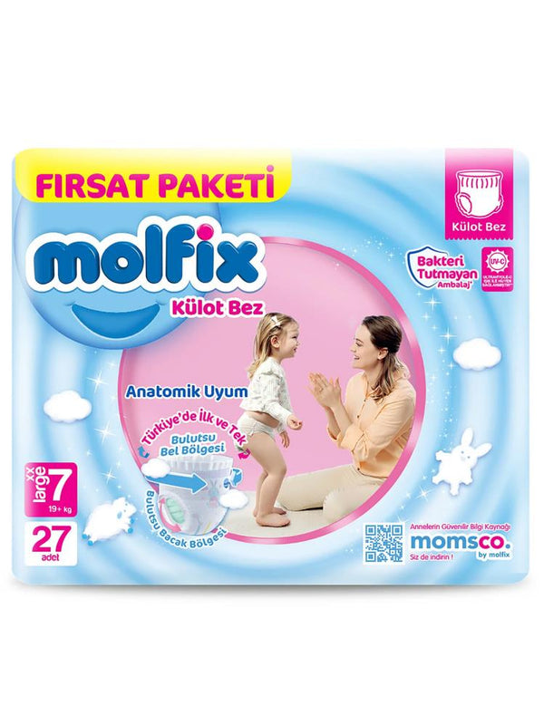 Molfix Külot Bez 7 Beden Süper Fırsat Paketi 27 Adet