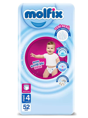 Molfix Külot Bez 4 Beden Süper Fırsat Paketi 52 Adet