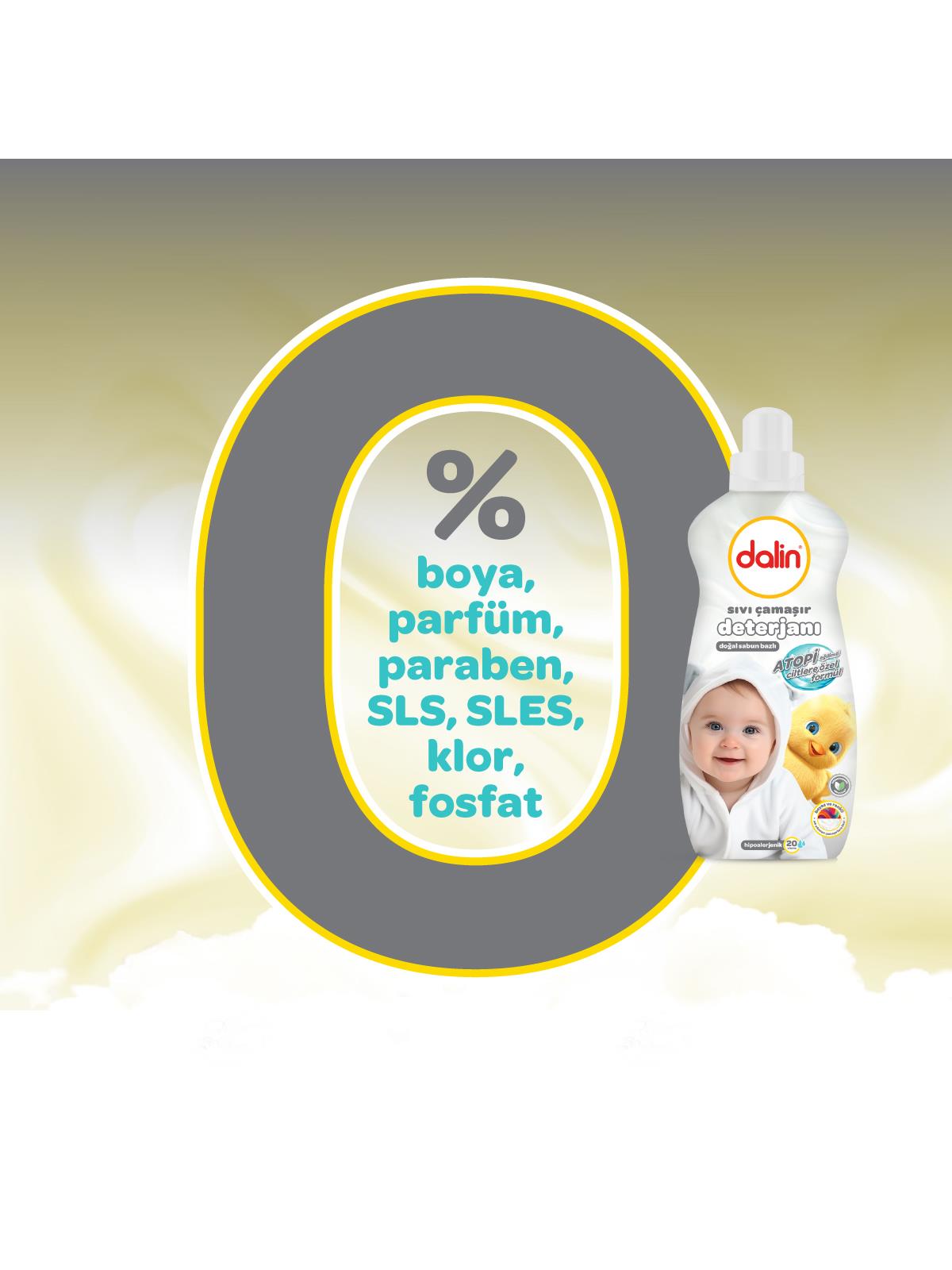 Dalin Doğal Sabun Bazlı Çamaşır Deterjan 1500 ml