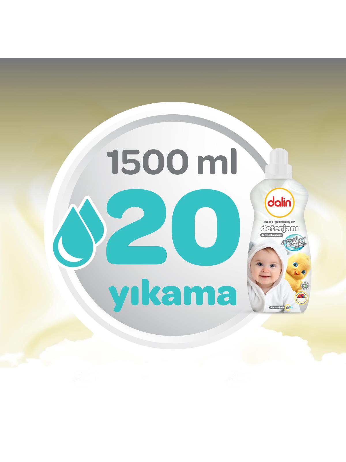 Dalin Doğal Sabun Bazlı Çamaşır Deterjan 1500 ml