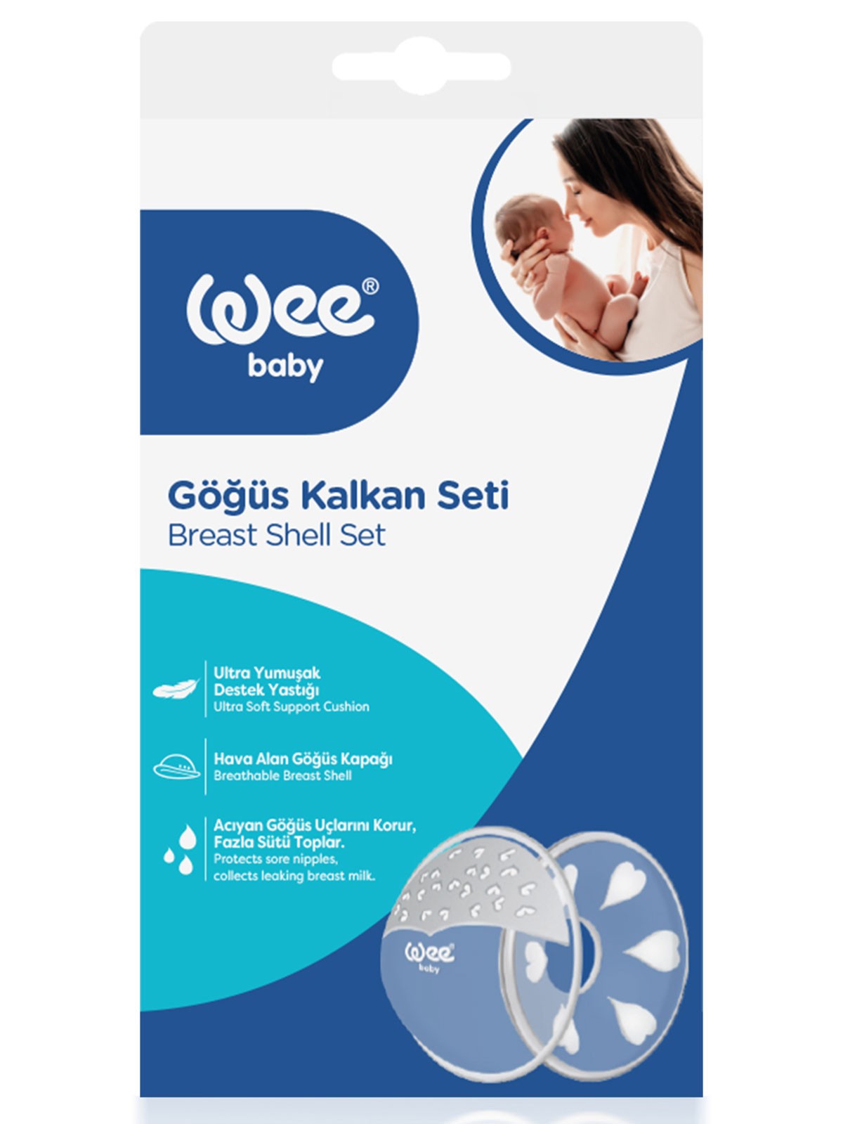 Wee Baby Göğüs Kalkan Seti