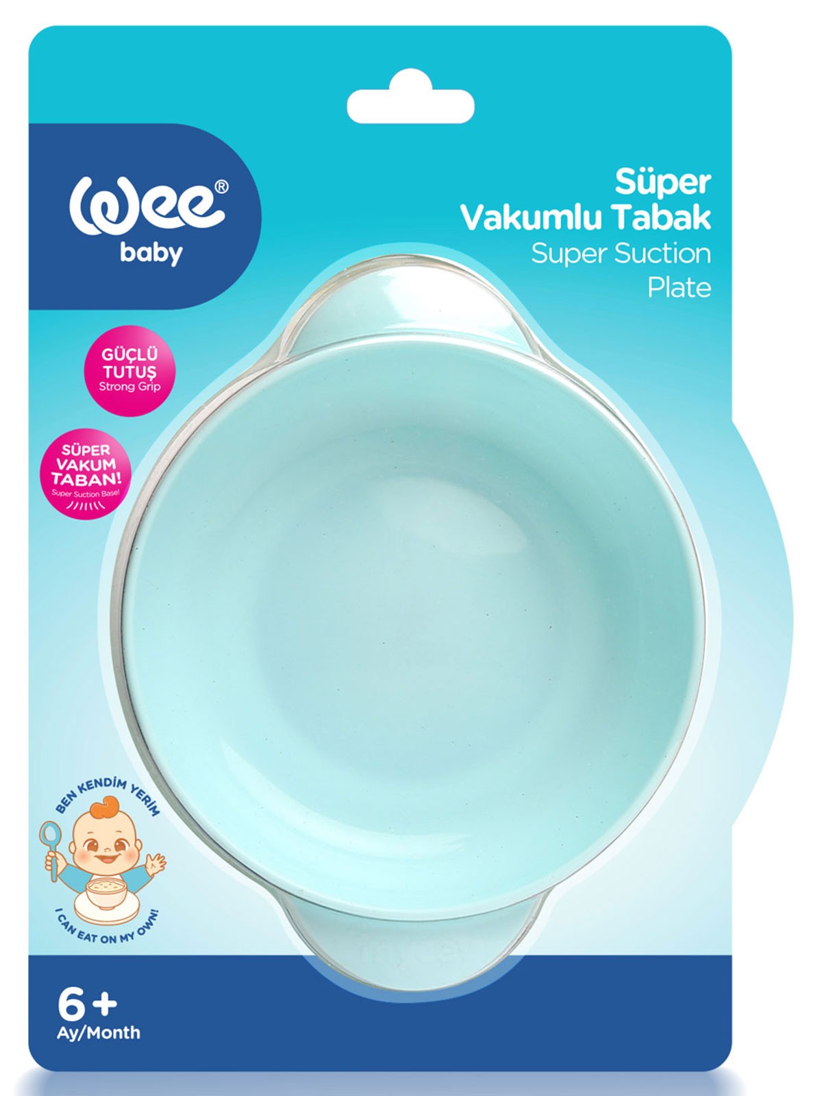 Wee Baby Süper Vakumlu Tabak