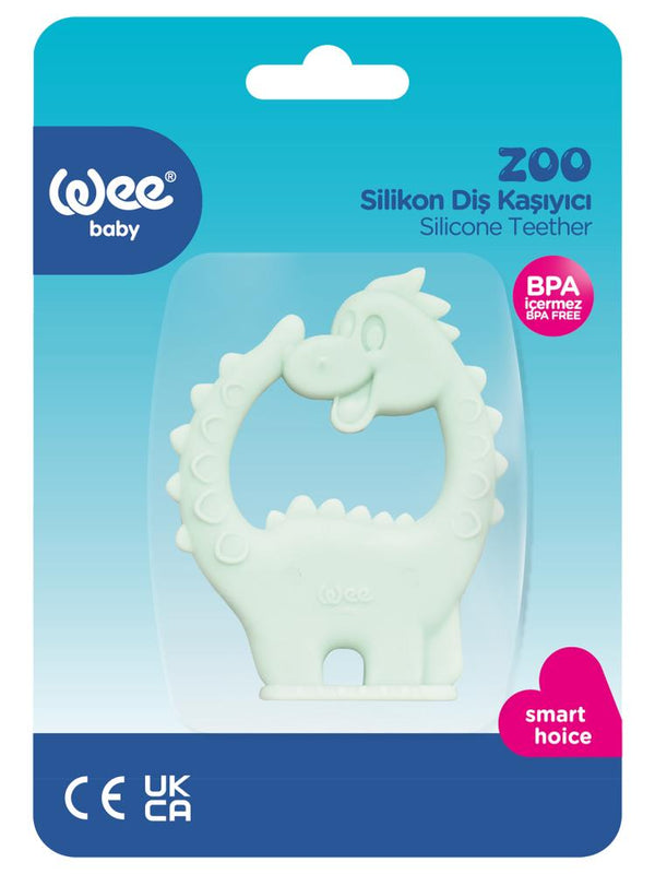 Wee Baby Zoo Diş Kaşıyıcı--- - Yeşil