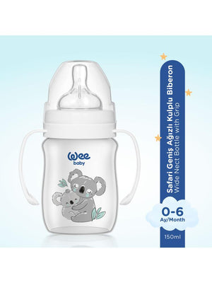 Wee Baby Safari Kulplu PP Biberon 150 ml