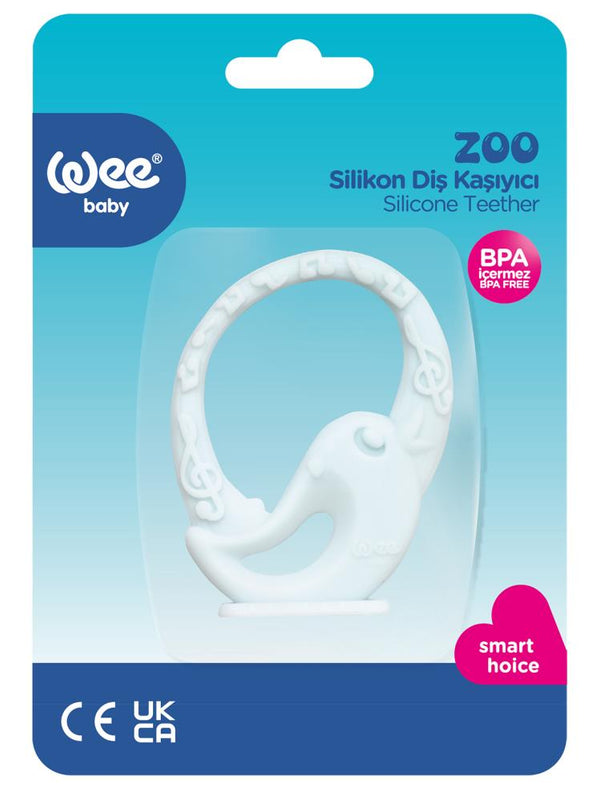 Wee Baby Zoo Diş Kaşıyıcı--- - Mavi