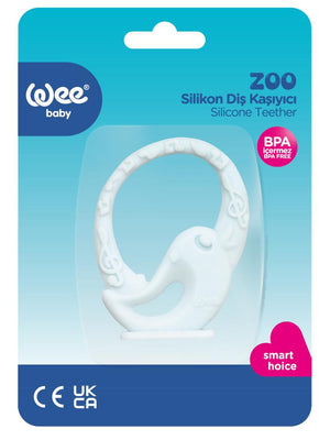 Wee Baby Zoo Diş Kaşıyıcı - Mavi