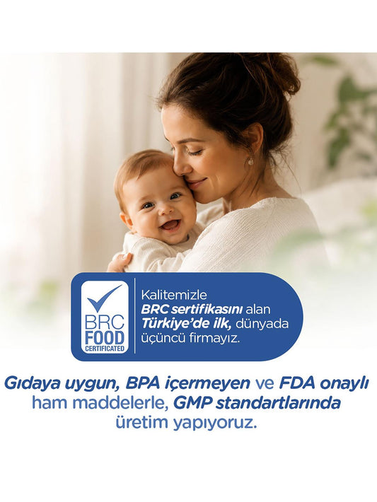 Wee Baby Duo Simetrik Uçlu Emzik 0-6 Ay No:1 - Sarı