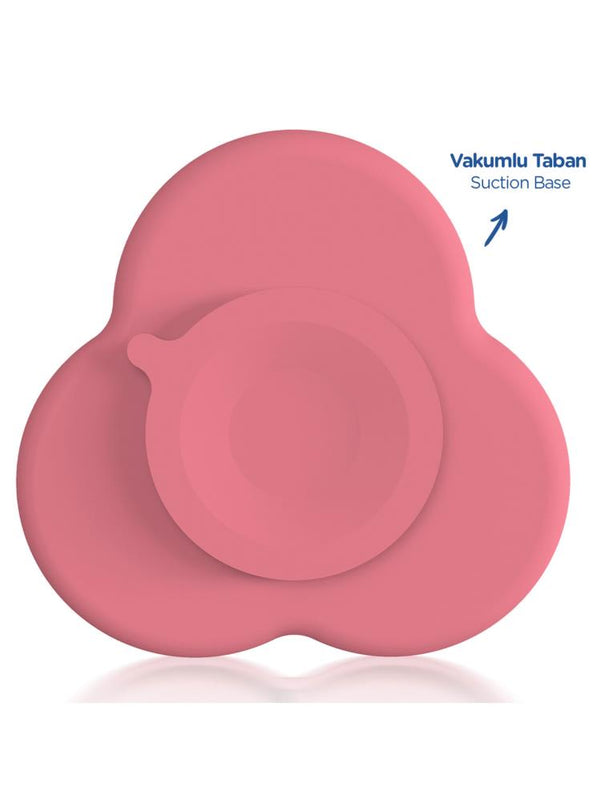 Wee Baby Nanninom Silikon Sürpriz Tabak  - Pembe