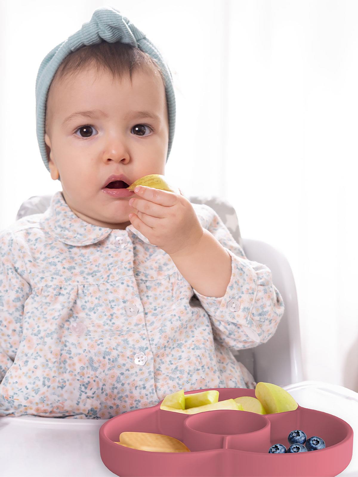 Wee Baby Nanninom Silikon Sürpriz Tabak  - Pembe