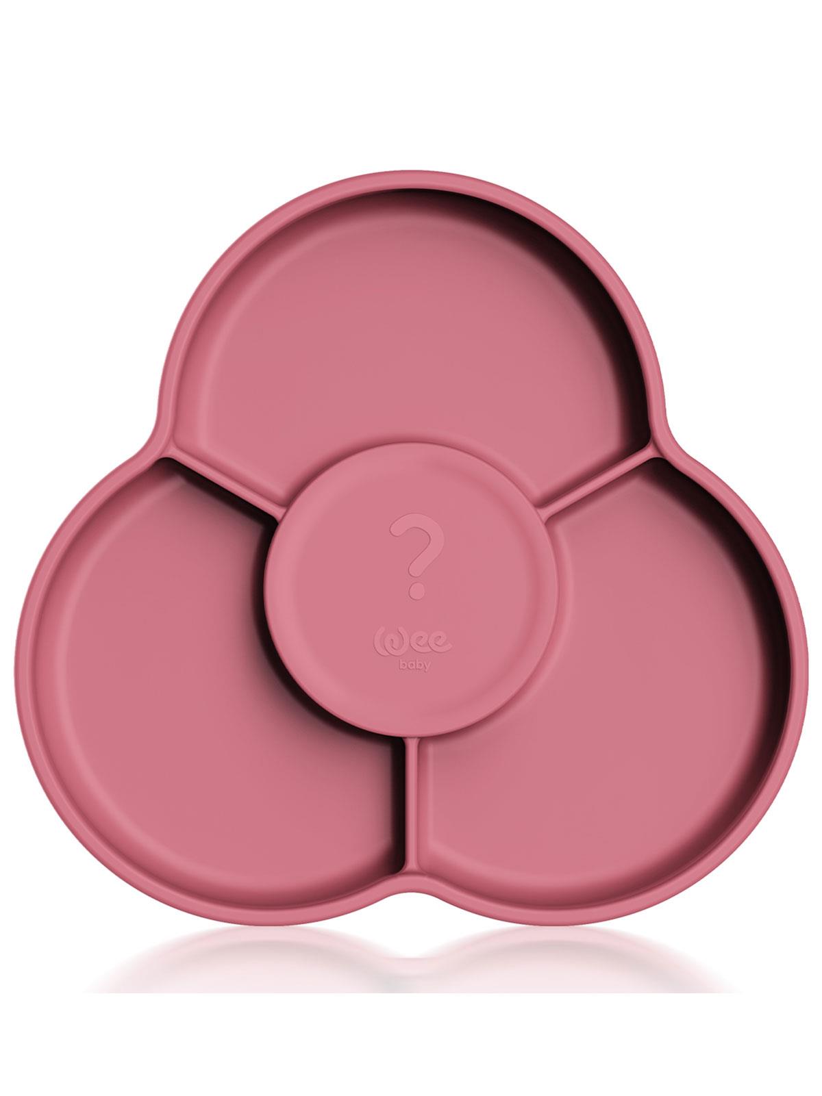 Wee Baby Nanninom Silikon Sürpriz Tabak  - Pembe