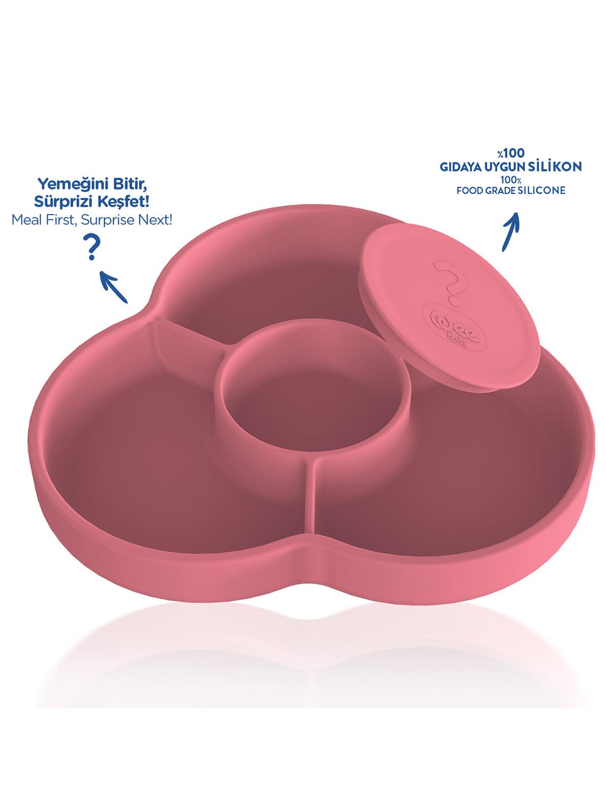 Wee Baby Nanninom Silikon Sürpriz Tabak  - Pembe