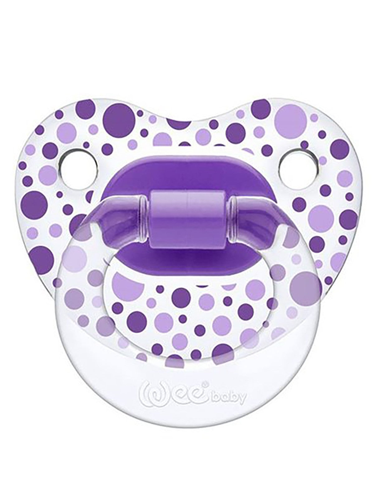 Wee Sılıkon Desenlı Emzık No 3 - Lila