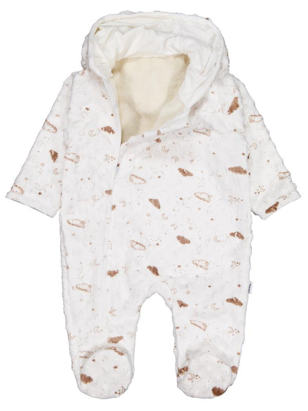 Minidamla Desenli Kozmonot 1-9 Ay Tulum - Ekru