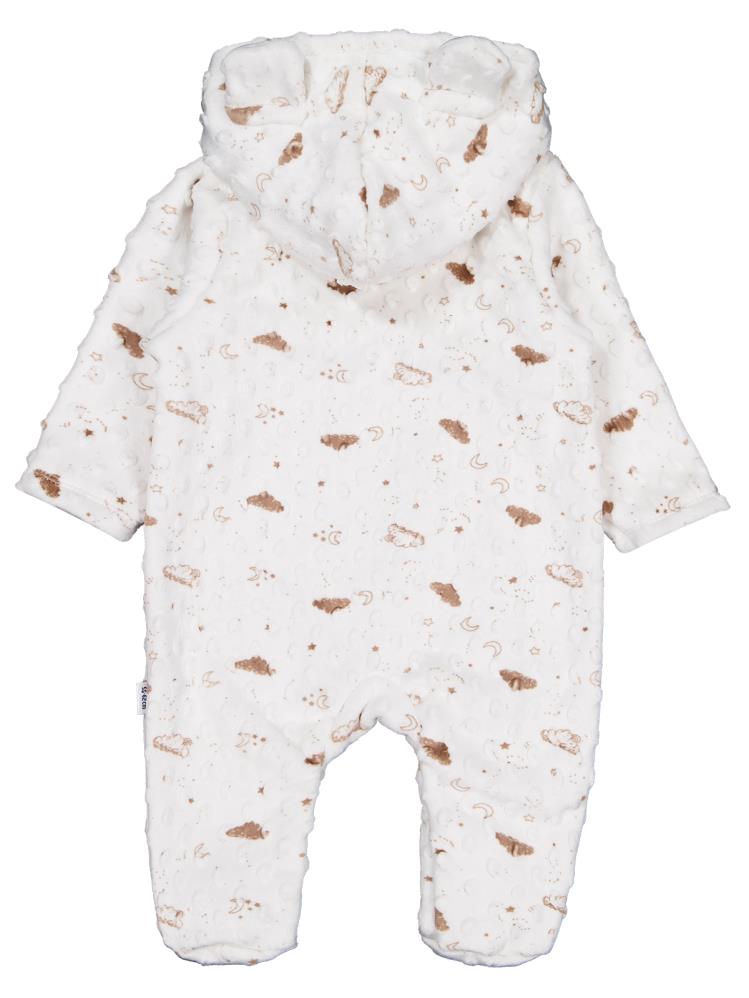 Minidamla Desenli Kozmonot 1-9 Ay Tulum - Ekru