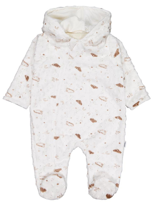 Minidamla Desenli Kozmonot 1-9 Ay Tulum - Ekru