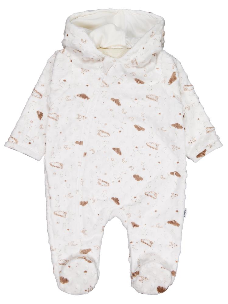 Minidamla Desenli Kozmonot 1-9 Ay Tulum - Ekru