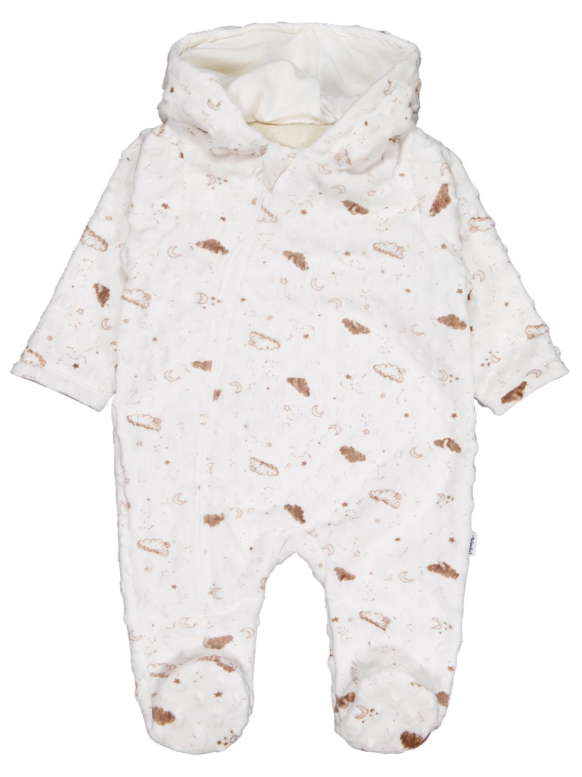 Minidamla Desenli Kozmonot 1-9 Ay Tulum - Ekru