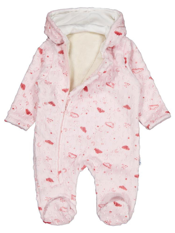 Minidamla Desenli Kozmonot 1-9 Ay Tulum - Pembe