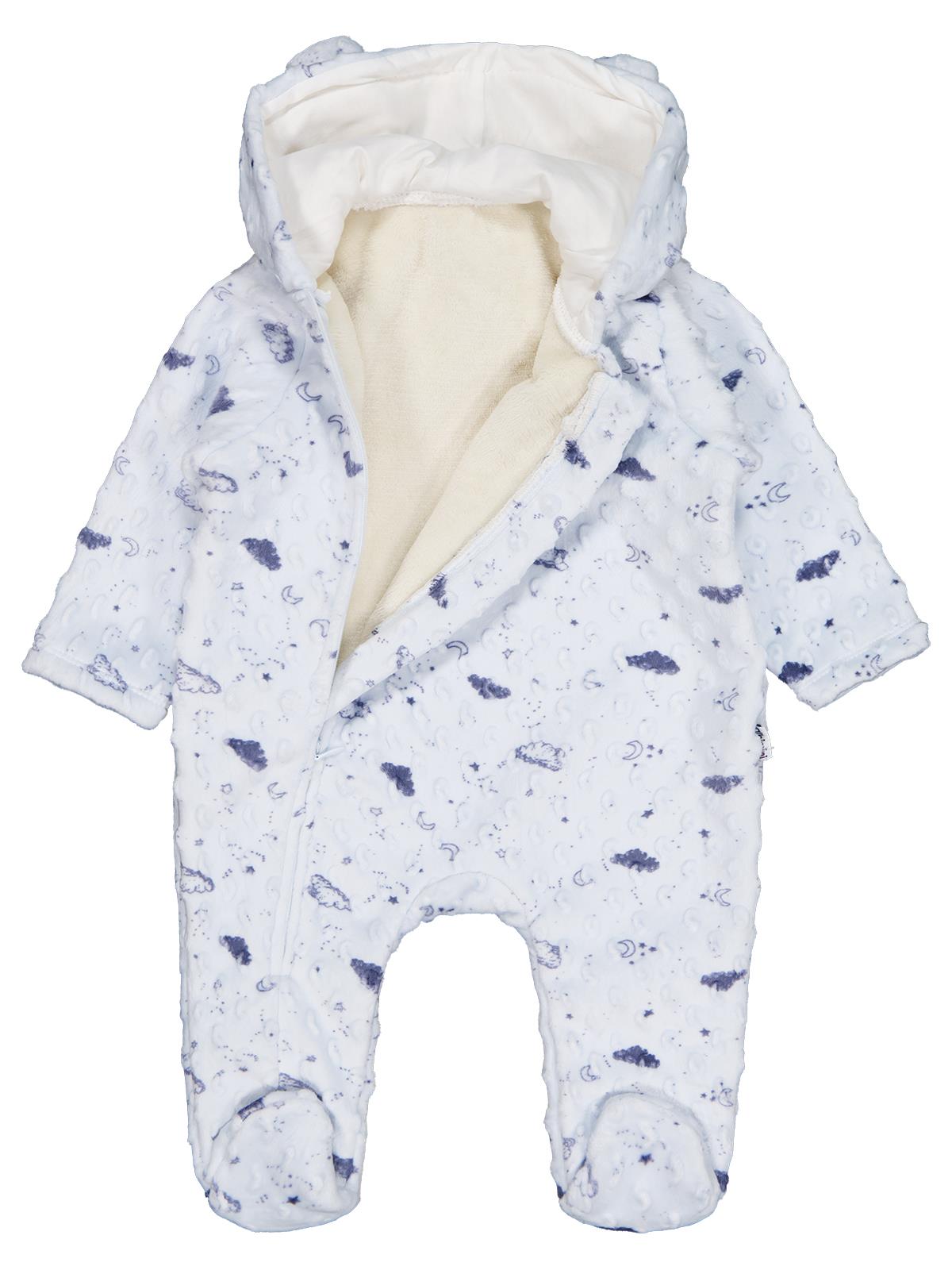 Minidamla Desenli Kozmonot 1-9 Ay Tulum - Mavi