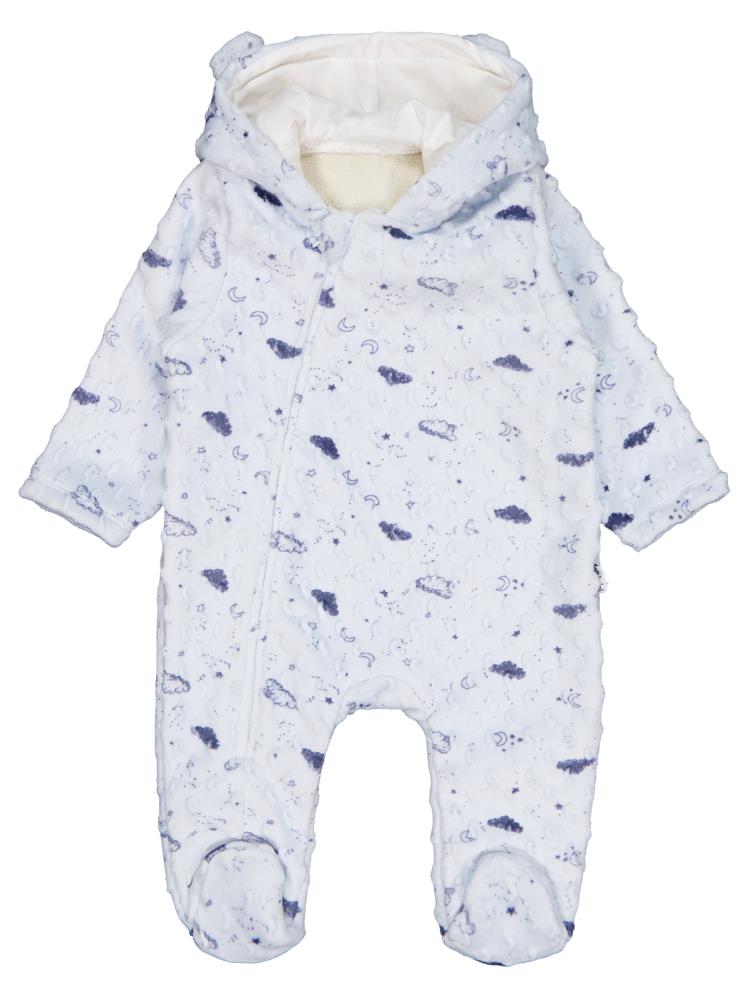 Minidamla Desenli Kozmonot 1-9 Ay Tulum - Mavi