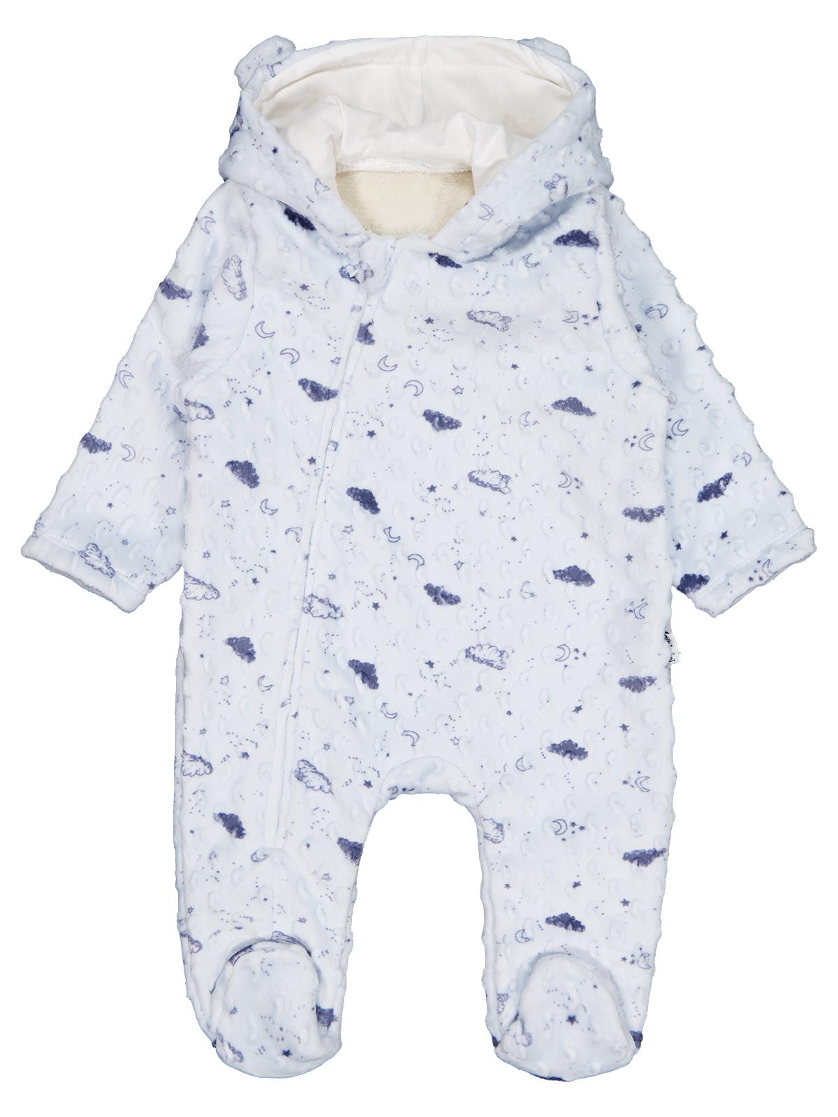 Minidamla Desenli Kozmonot 1-9 Ay Tulum - Mavi