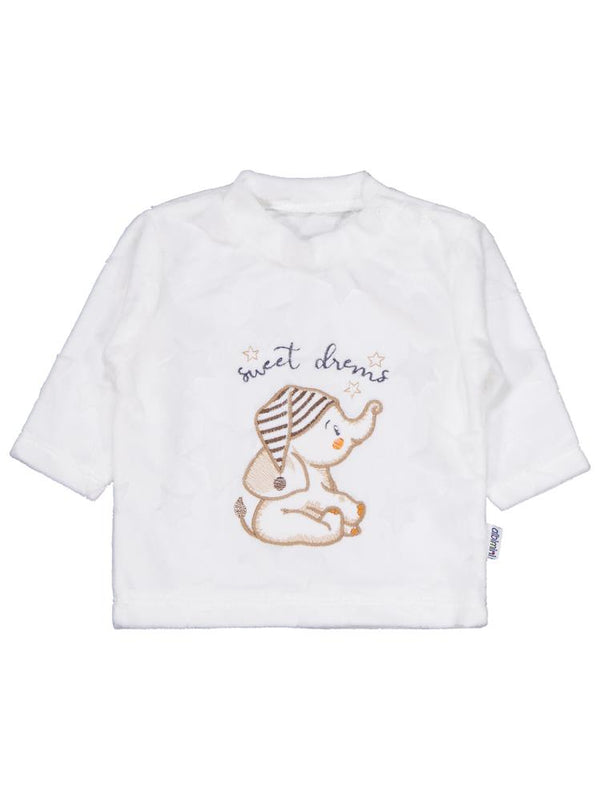 Minidamla Filli Nakış 2Li 1-6 Ay Takım - Ekru