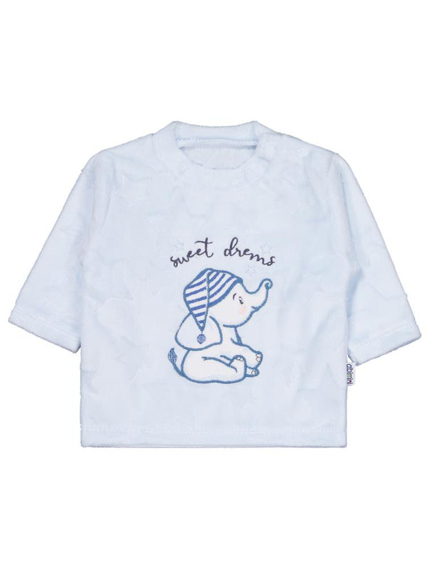 Minidamla Filli Nakış 2Li 1-6 Ay Takım - Mavi