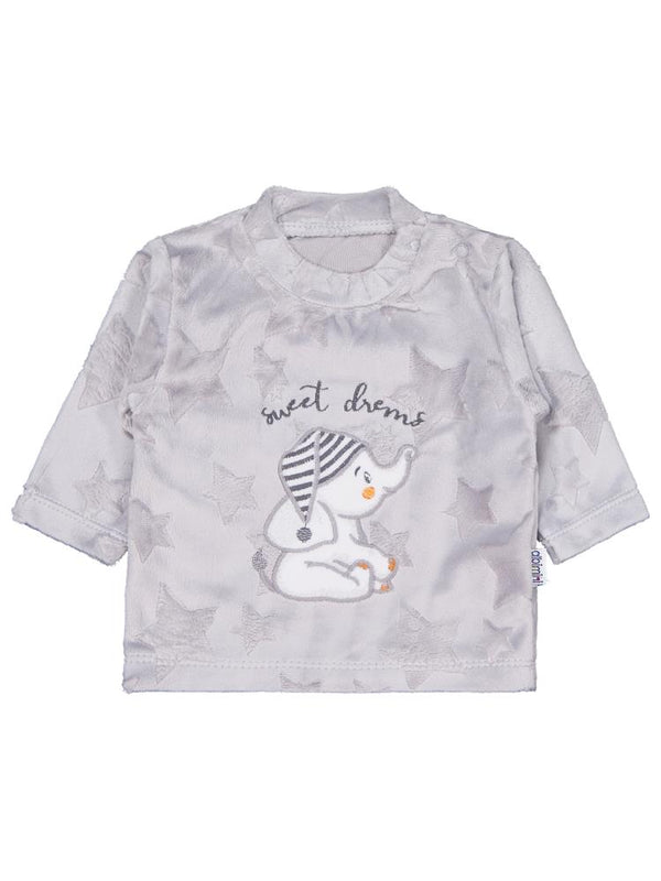 Minidamla Filli Nakış 2Li 1-6 Ay Takım - Gri