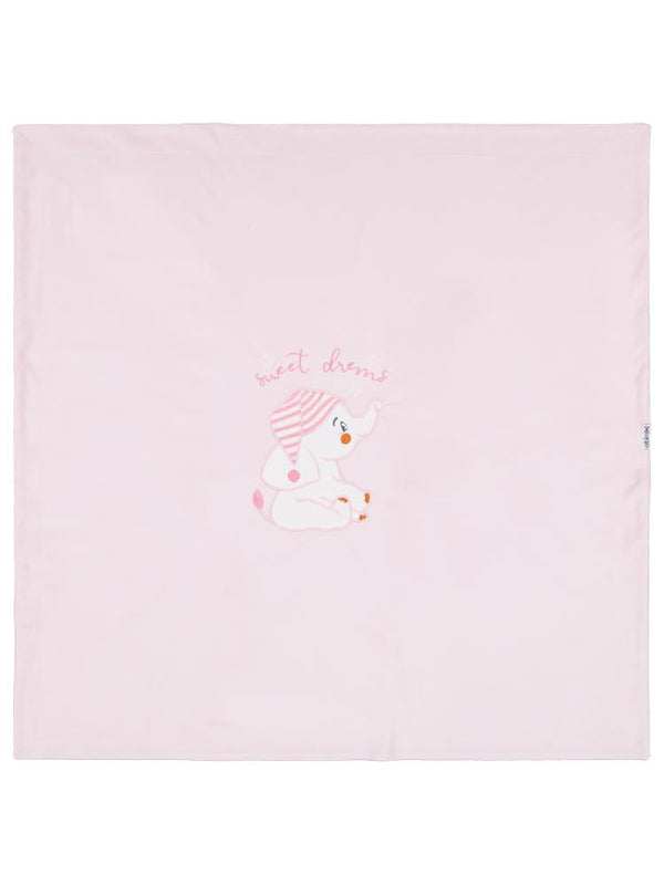 Minidamla Filli Nakış Battaniye - Pembe