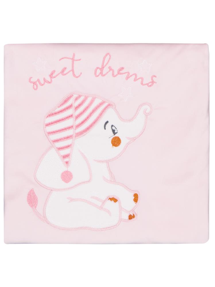 Minidamla Filli Nakış Battaniye - Pembe