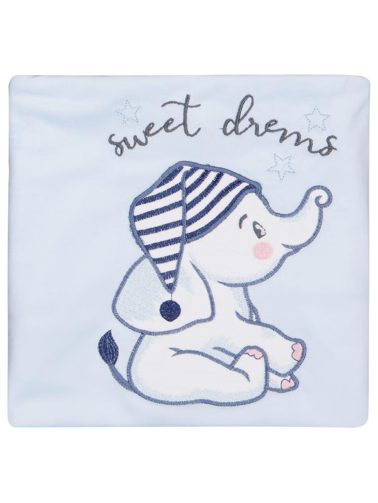 Minidamla Filli Nakış Battaniye - Mavi