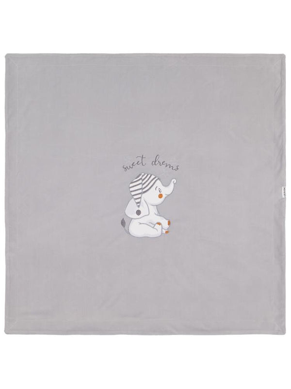 Minidamla Filli Nakış Battaniye - Gri